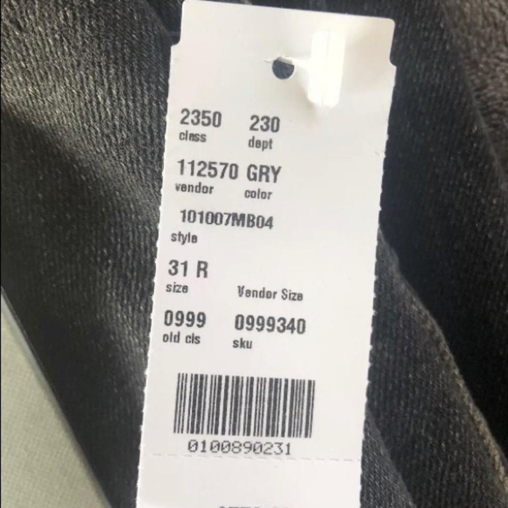 Maldwin Men's Denim 76 In MB04 Grey Size 31 $550 - Picture 5 of 5